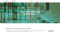 Desktop Screenshot of greenhomeguide.org