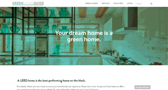 Desktop Screenshot of greenhomeguide.com